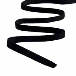 Latex Free 6mm ProStretch® Knitted Elastic Black