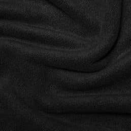 16cm x 150cm Anti Pil Polar Fleece Black