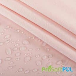 ProSoft® Stretch-FIT Organic Cotton Fleece Waterproof 1 mil PUL (10cm x 10cm Swatch) - Rose Smoke