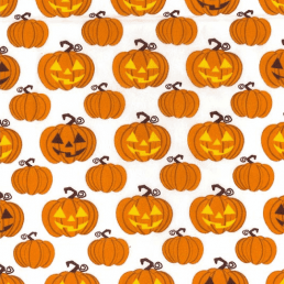 Pumpkins on PolyCotton Fabric