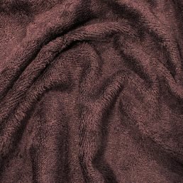 Bamboo Terry Towelling - Aubergine