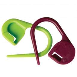 Knitpro Locking Stitch Markers - Plastic - 30 Pieces