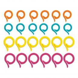 Flat Ring Stitch Markers - Pony