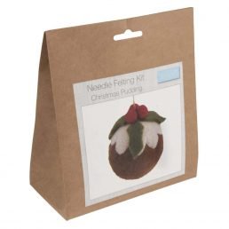 Needle Felting Kit | Christmas Pudding