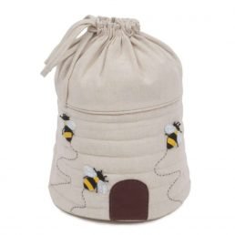 Craft Bag - Round Drawstring | Bees