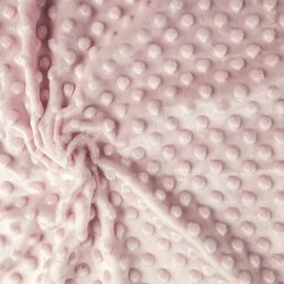 50cm x 150cm (Marked) Plush Dimple Fleece - Soft Peach