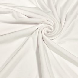 Smooth Plush Fleece (10cm x 10cm Swatch) - White