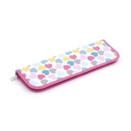 Knitting Needle Case with 8 pairs of Needles | Love