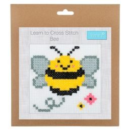 Learn To Cross Stitch Kit | Bee