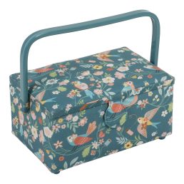 Medium Sewing Box | Bird Aviary