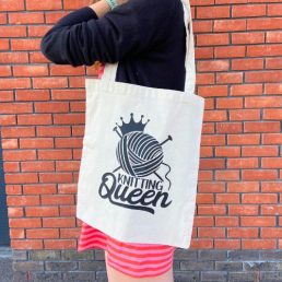 Tote Bag | Knitting Queen
