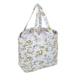 Drawstring Knitting and Craft Bag | Spring Floral