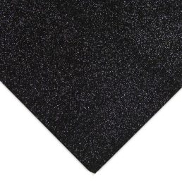 Felt 23 x 30cm | Glitter Black