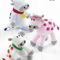 King Cole Crochet Pattern 9155