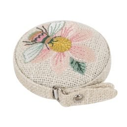 Tape Measure | Embroidered Patchwork Bee