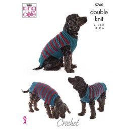 King Cole Crochet Pattern 5760