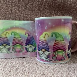 Mug & Coaster| I Pastel Gnomes