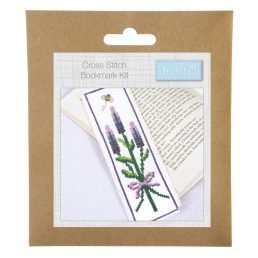 Cross Stitch Kit | Bookmark I Lavender
