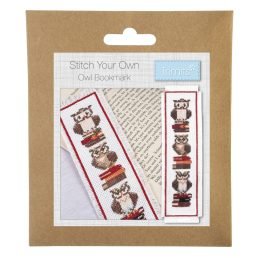 Cross Stitch Kit | Bookmark I Owls