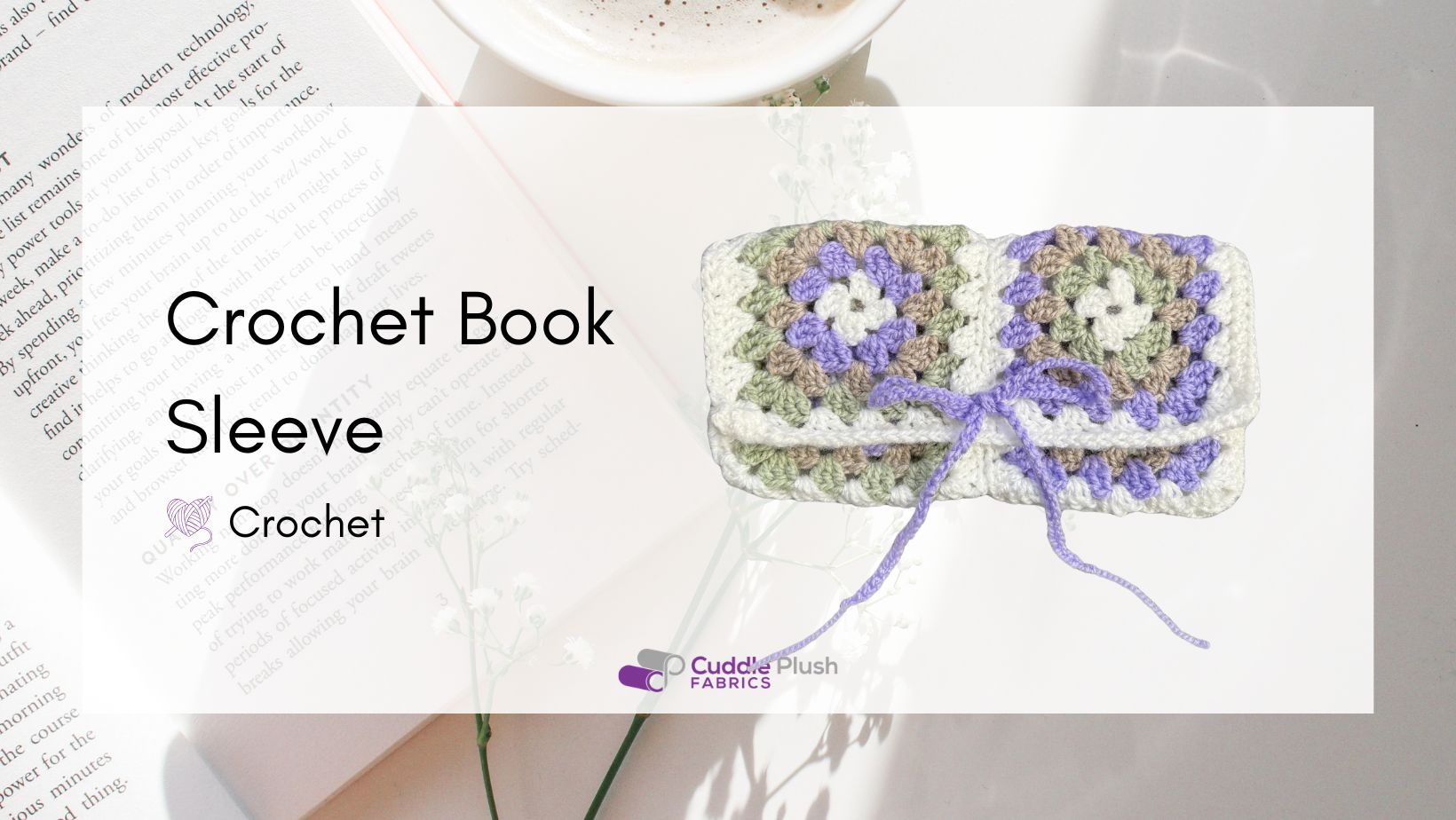 Crochet Book Sleeve