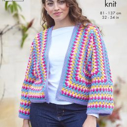 King Cole Crochet Pattern 6481