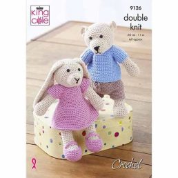King Cole Crochet Pattern 9126