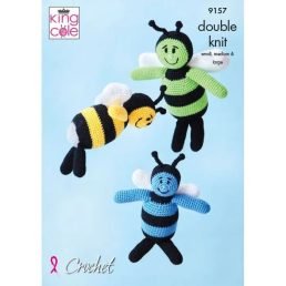 King Cole Crochet Pattern 9157