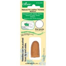 Thimble: Leather Natural Fit: Medium (3)
