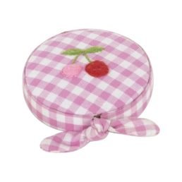 Tape Measure | Embroidered Cherries