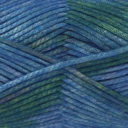 King Cole Firefly Aran 100g - 6581 Sapphire Damselfly
