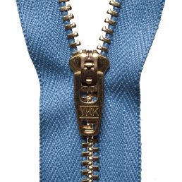 YKK Brass Jeans Zip: 15cm or 5.90in